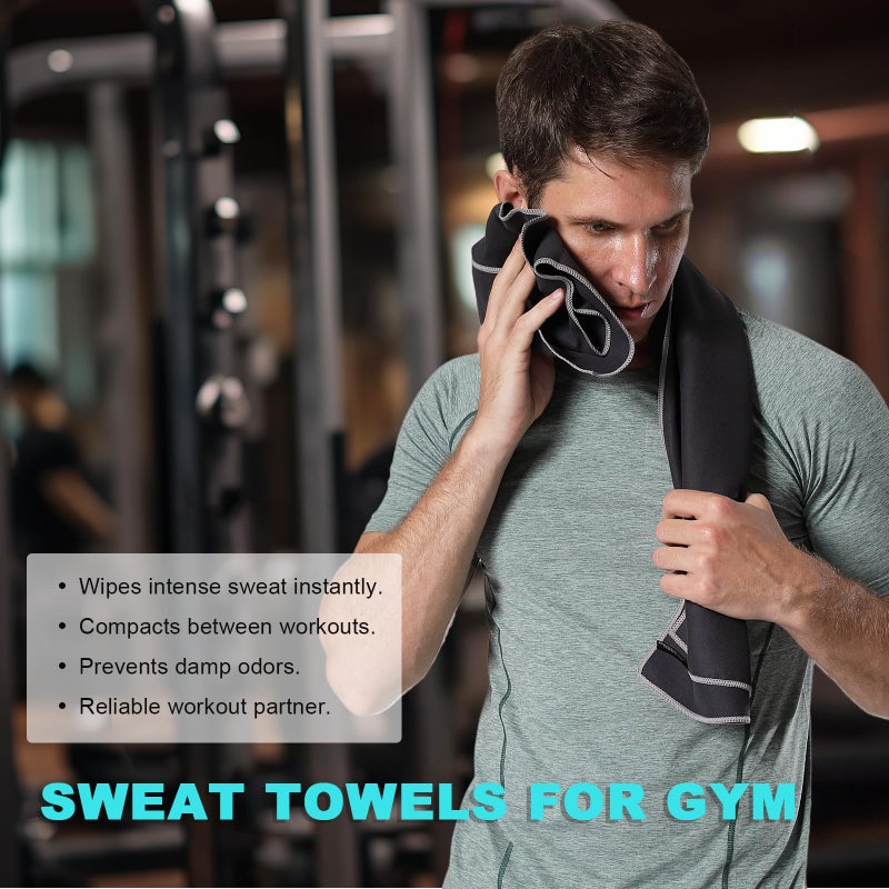 Your Choice Quick Dry Towel - Super Absorbent Microfiber for Gym, Travel, Camping | Ultra Compact & Lightweight(S/Black) - Image 5